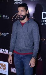 Farhan Akhtar at Wazir screening in Delhi on 5th Jan 2016